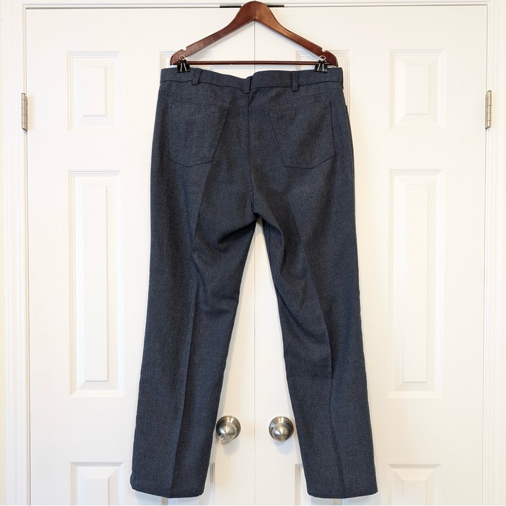 Vintage Great Western Garment Company Blue Grey Women’s Slacks Pants - Picture 2 of 13